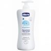 <h1>chicco</h1> <font size=4>baby moments</font><br><br> <font size=5><b>Bagnoschiuma<br> senza lacrime</b></font><br> <br> <font size=1><b>SENZA PARABENI<br> IPOALLERGENICO<br> CLINICAMENTE<br> TESTATO</b><br> <br> CON CALENDULA</font> <br><br> Prodotto per l'igiene del bambino.<br> <br> <b>Formato</b><br> Flacone da 750 ml<br> <br> <b>Cod.</b>0000283800000
