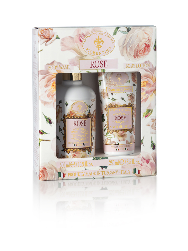 SET ROSA BAGNODOCCIA 500 ML + CREMA CORPO 250 ML